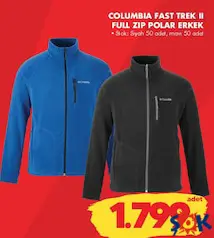COLUMBİA FAST TREK II FULL ZİP POLAR ERKEK